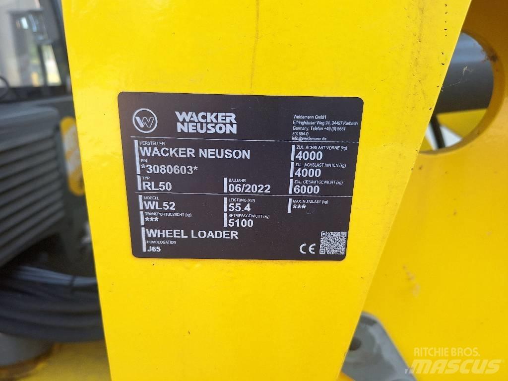 Wacker Neuson WL 52 Ładowarki kołowe