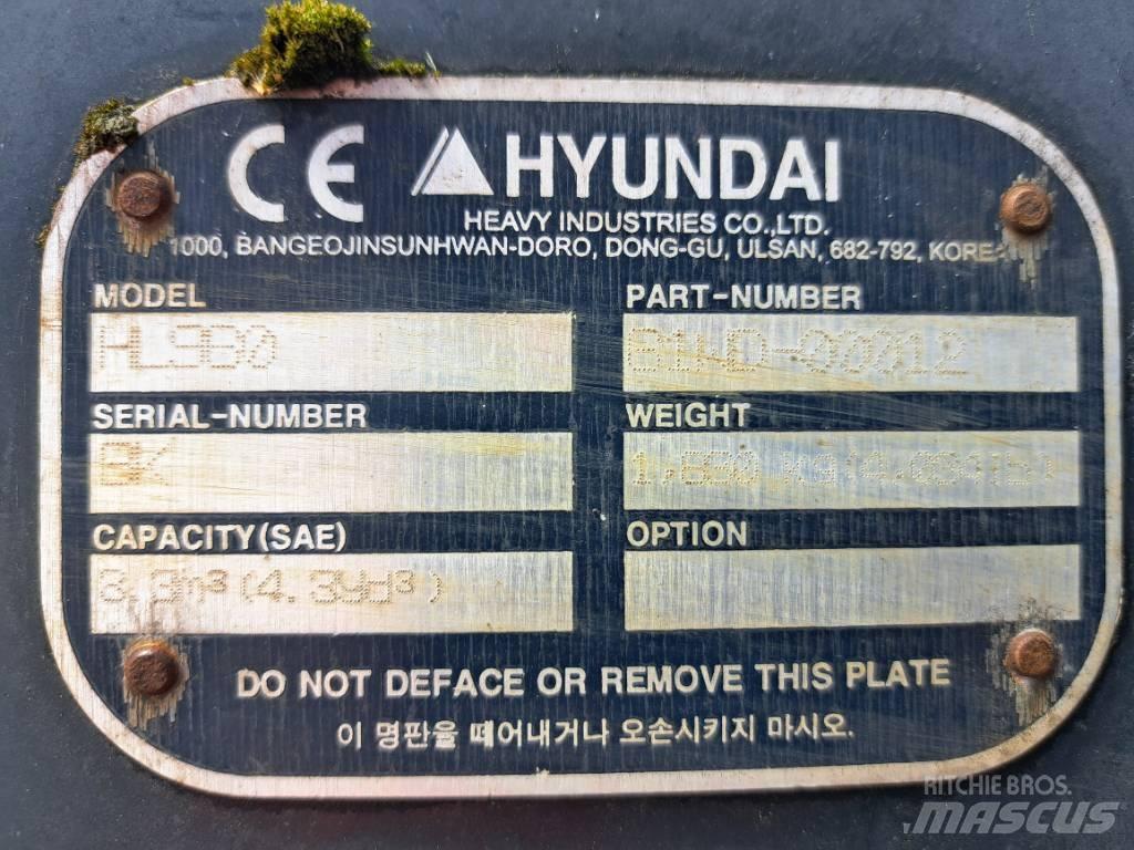 Hyundai HL980 Łyżki do ładowarek