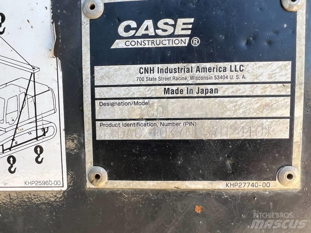 CASE CX 210 D Koparki gąsienicowe