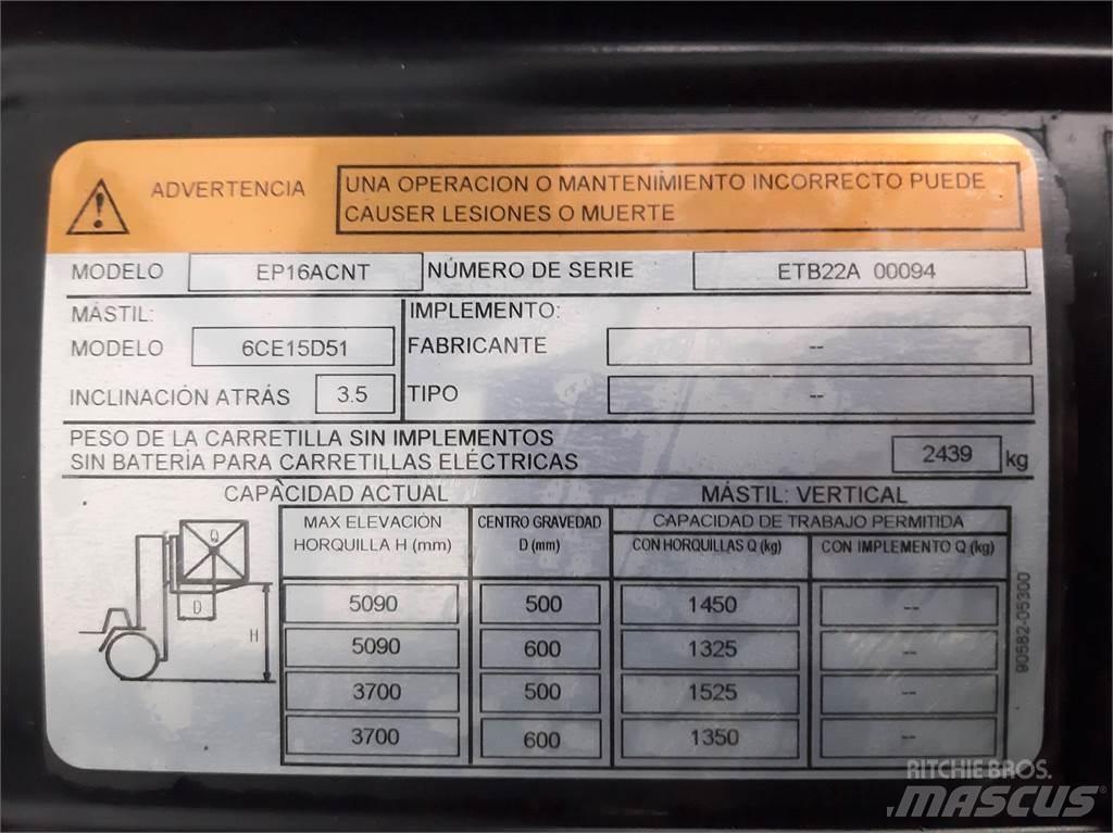 CAT EP16ACNT Wózki elektryczne