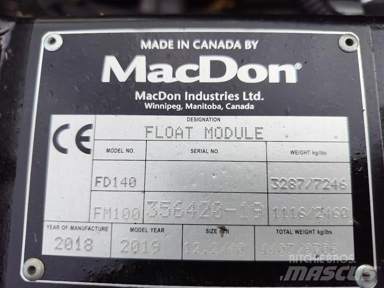 MacDon FD 140 Akcesoria do kombajnów zbożowych