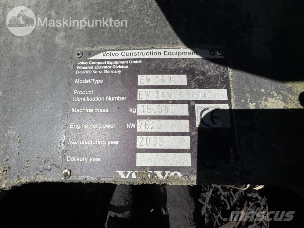 Volvo EW 140 B Koparki kołowe
