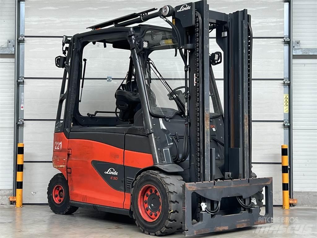 Linde E50HL-01 Wózki elektryczne