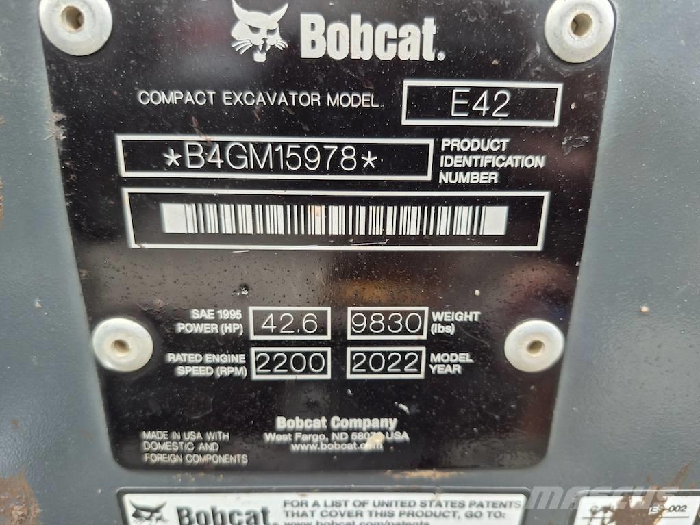 Bobcat E 42 Minikoparki