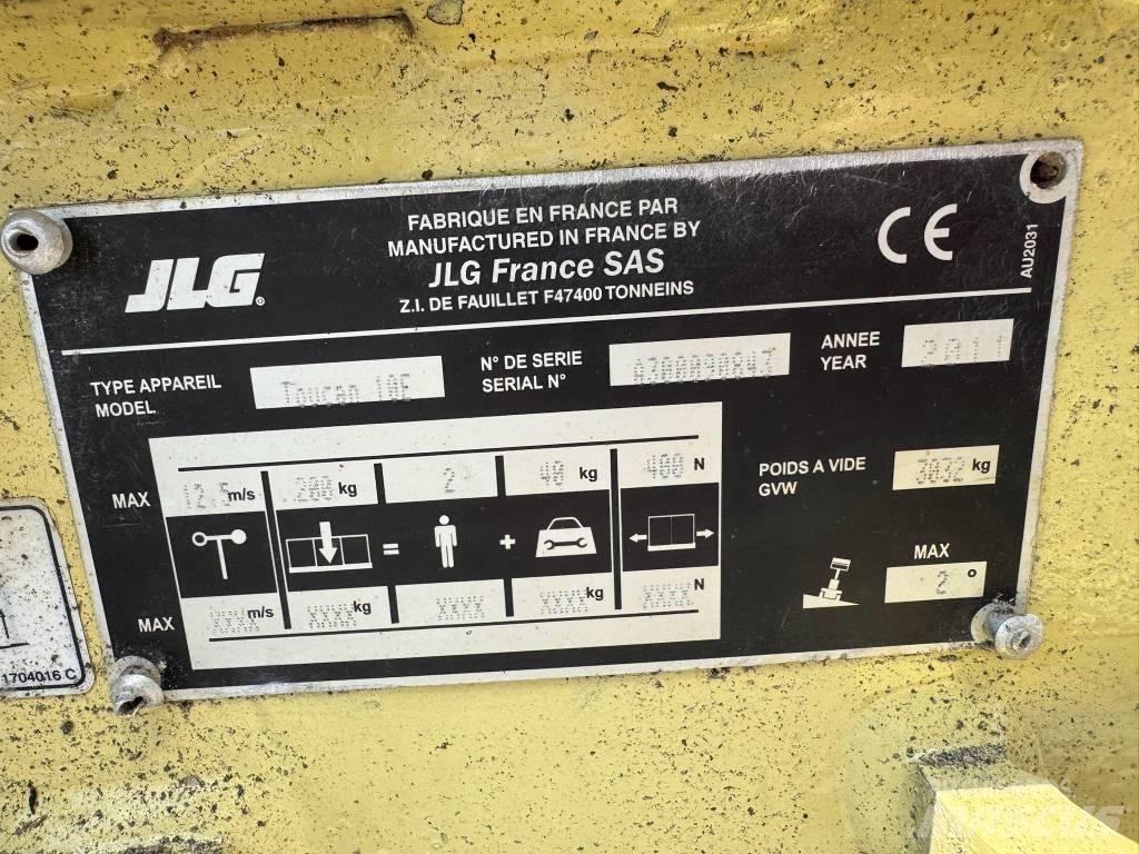 JLG Toucan 10 E Podnośniki masztowe
