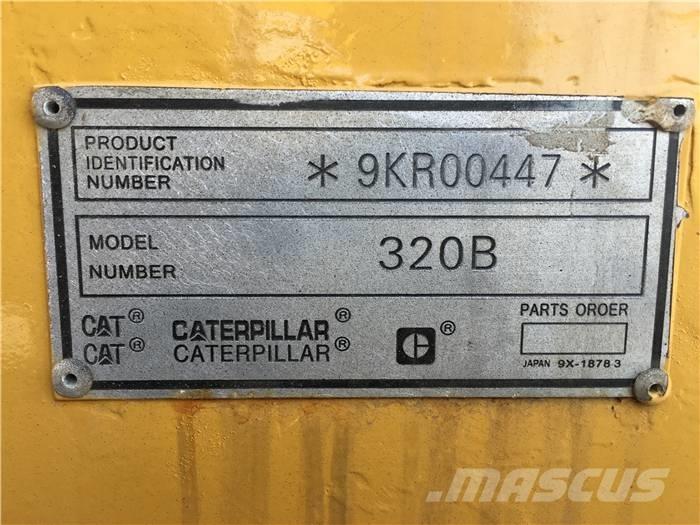 CAT 320 B Koparki gąsienicowe