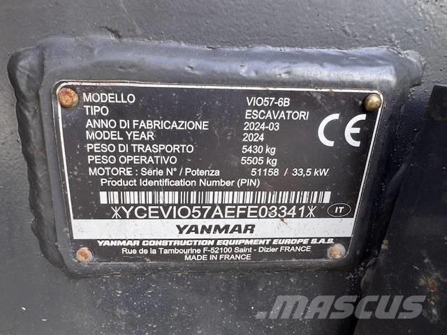 Yanmar Vio 57 Minikoparki