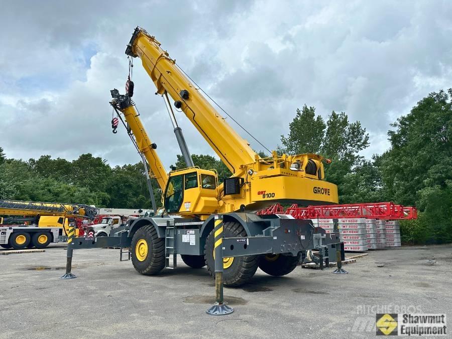 Grove GRT 8100 Żurawie terenowe
