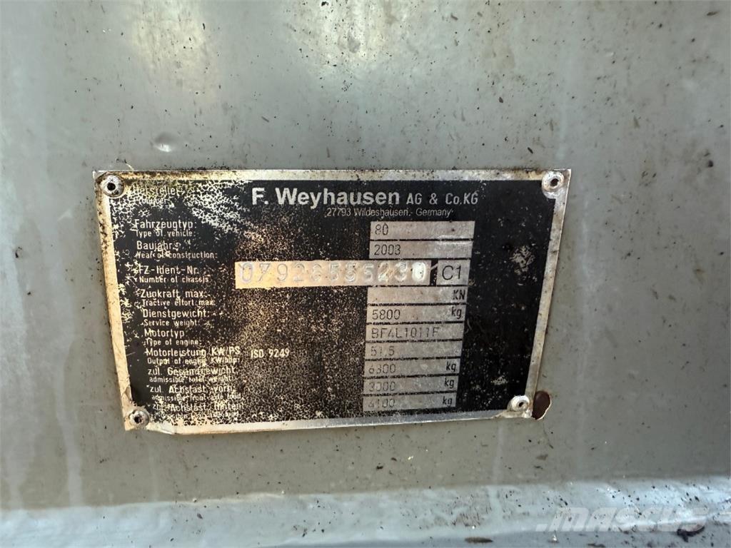 Atlas AR80 Maszyny rolnicze - Inne