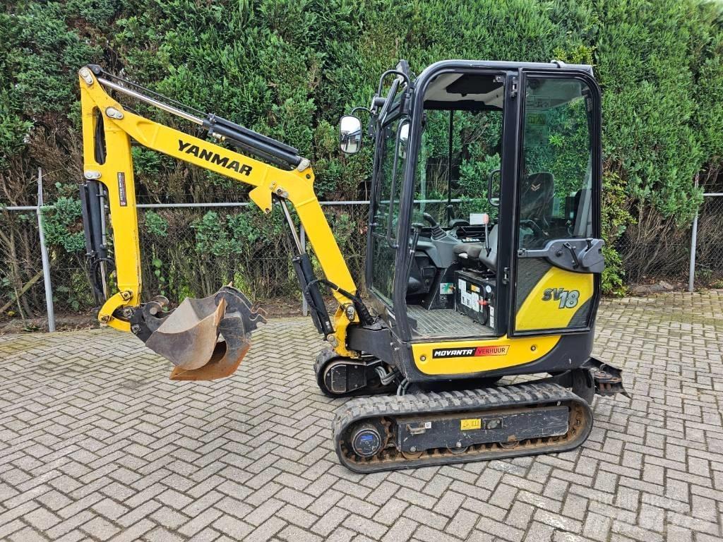 Yanmar SV 18 Minikoparki
