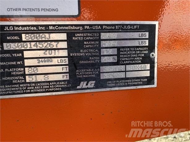 JLG 800 AJ Podnośniki przegubowe