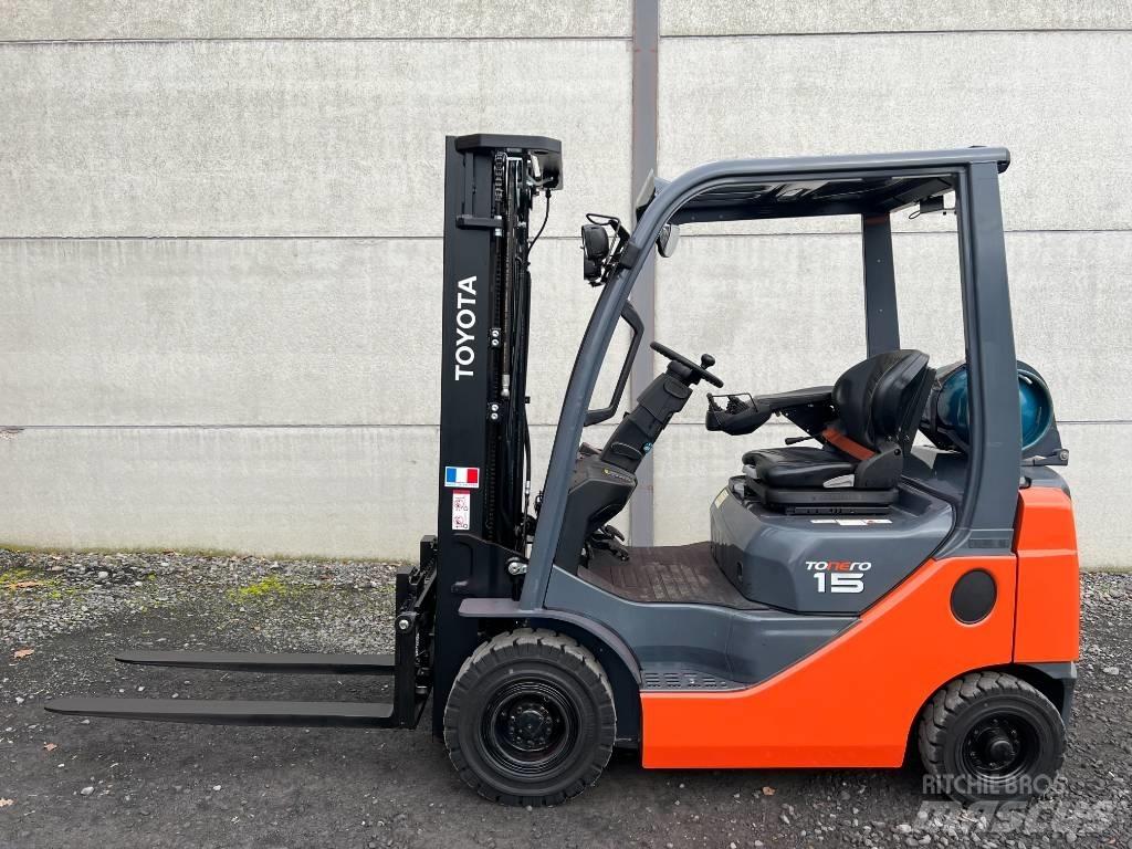 Toyota 02-8 FGF 15 Wózki LPG