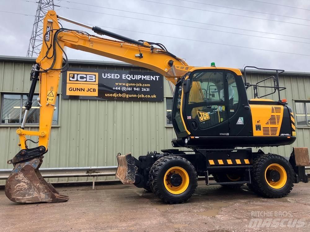 JCB JS145W Koparki kołowe