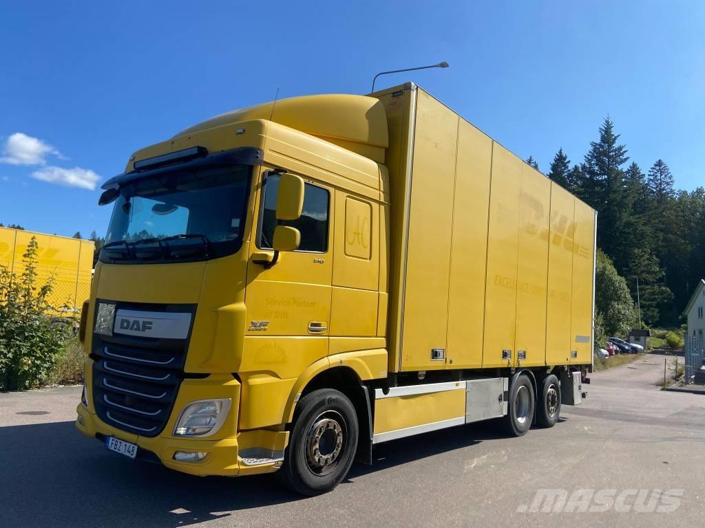 DAF FAN XF Samochody ciężarowe ze skrzynią zamkniętą