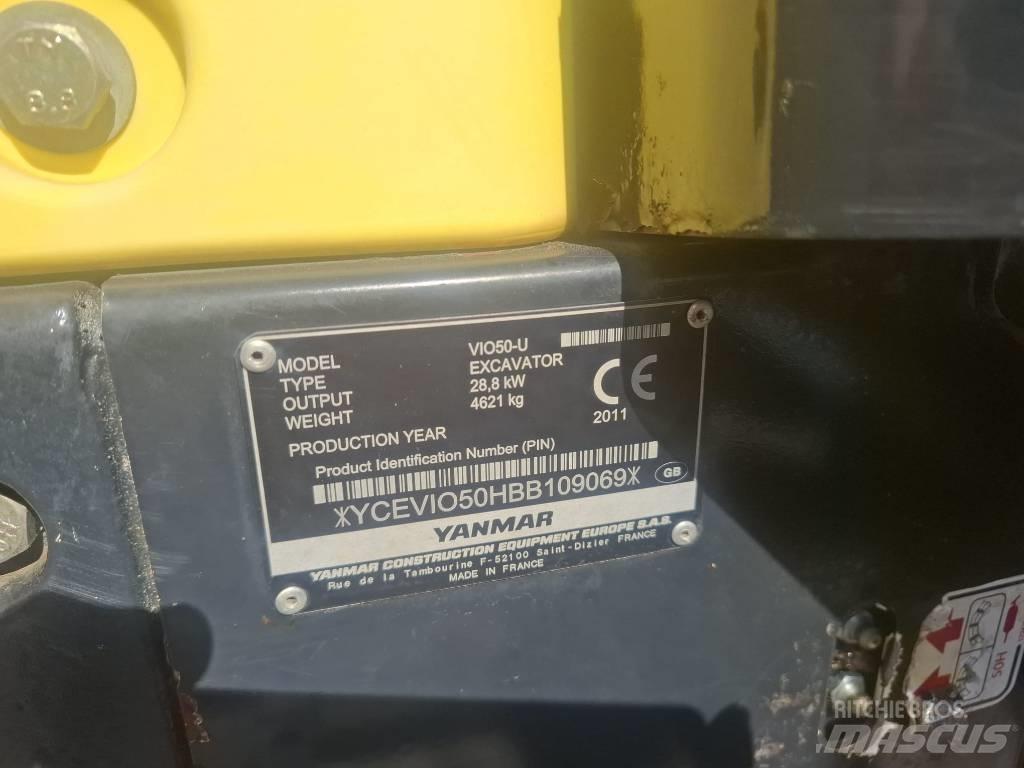 Yanmar Vio 50 U Minikoparki