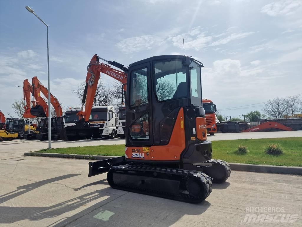 Hitachi ZX 33 U-6 Minikoparki