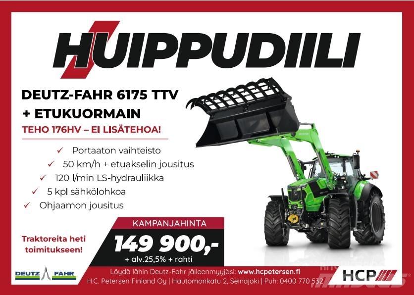 Deutz-Fahr 6175 TTV Ciągniki rolnicze