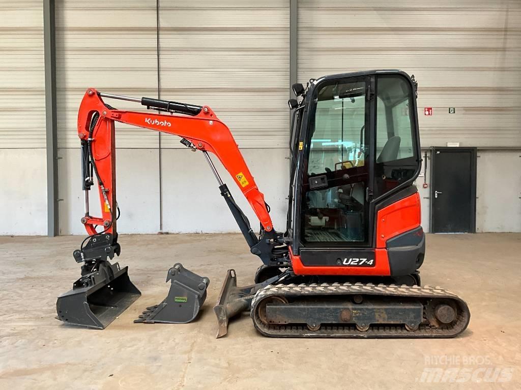 Kubota U 27-4 Minikoparki