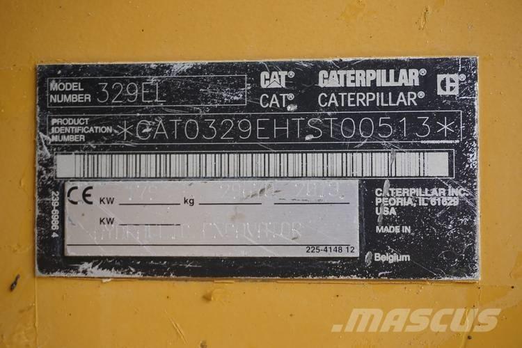 CAT 329 EL Koparki gąsienicowe