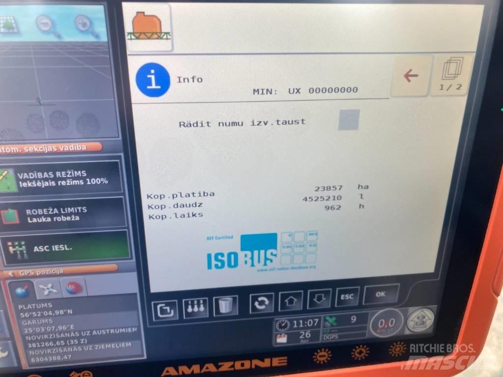 Amazone UX 5200 Opryskiwacze zaczepiane
