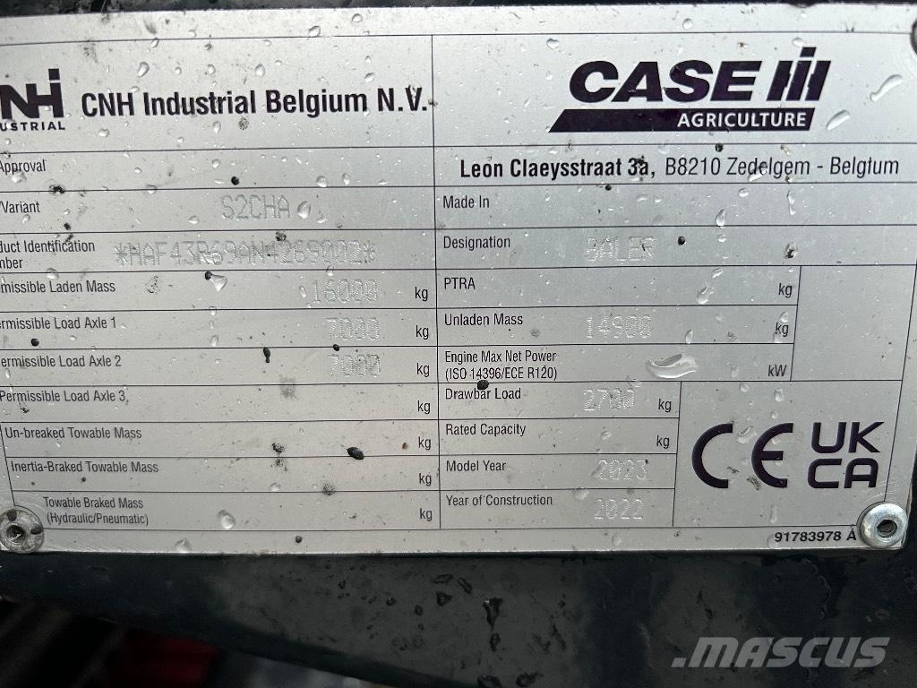 Case IH LB 436 HD Prasy kostkujące