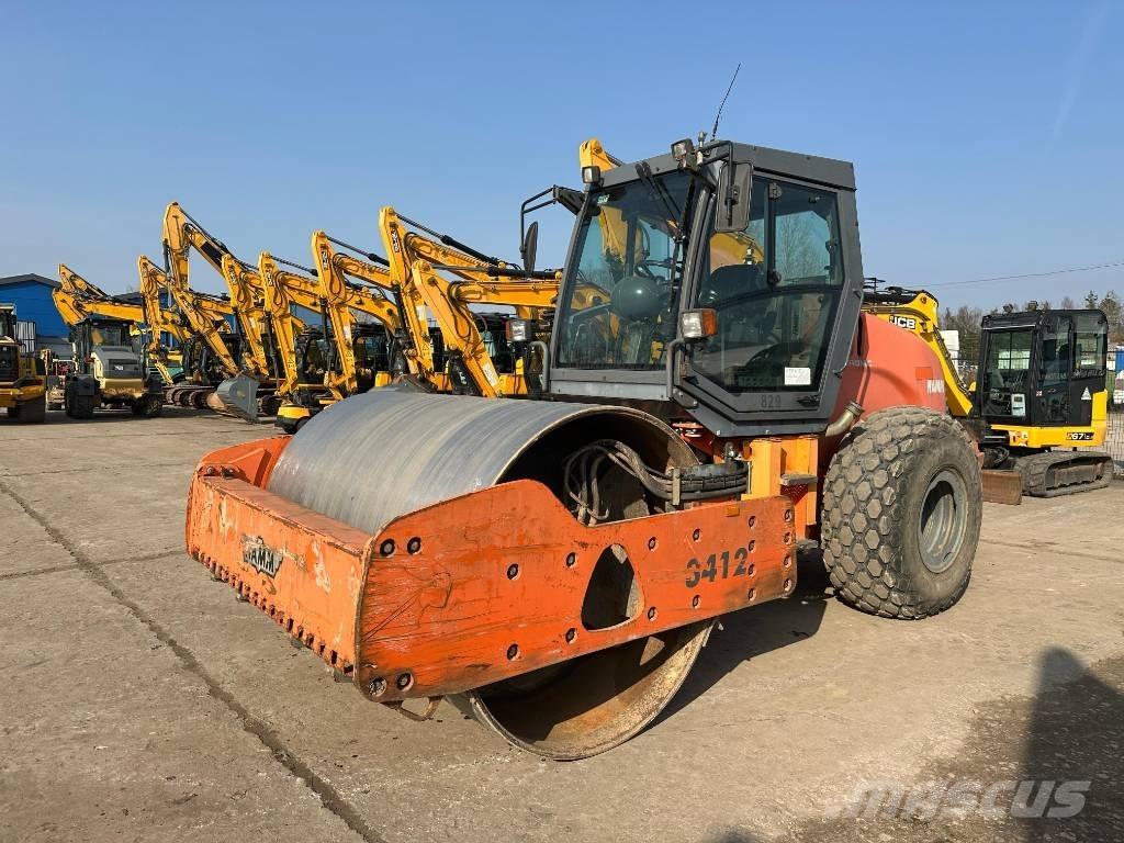 Hamm 3412 Walce jednobębnowe