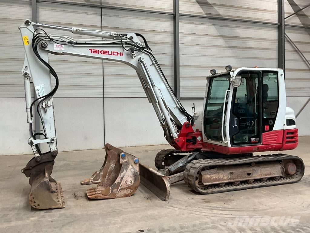 Takeuchi TB 290 Midikoparki  7t - 12t