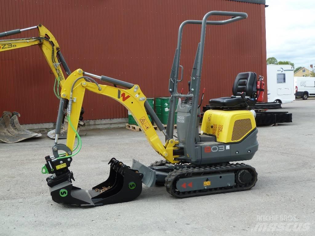 Wacker Neuson 803 Minikoparki