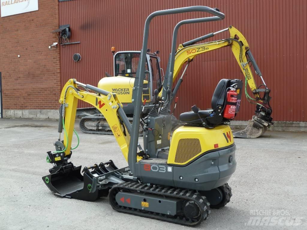 Wacker Neuson 803 Minikoparki