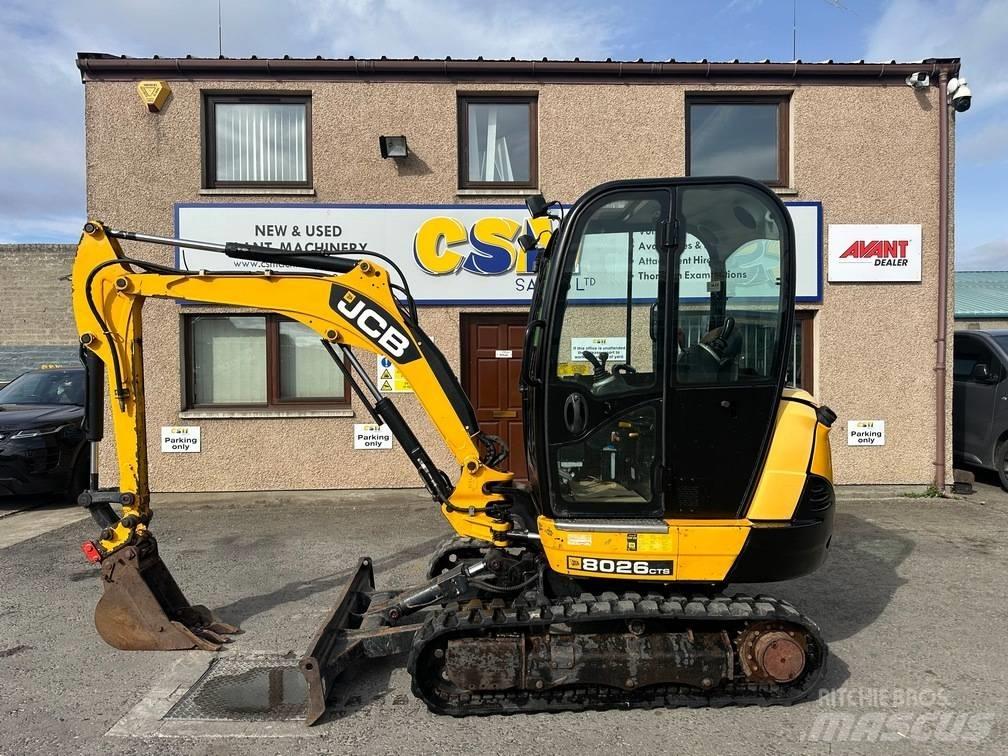 JCB 8026 CTS Minikoparki