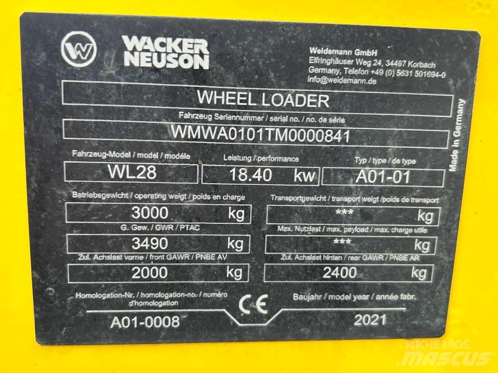 Wacker Neuson WL28 Ładowarki kołowe