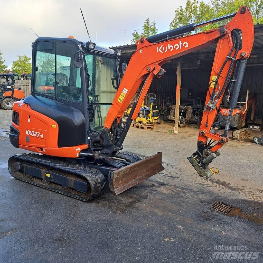 Kubota KX 027-4 Minikoparki