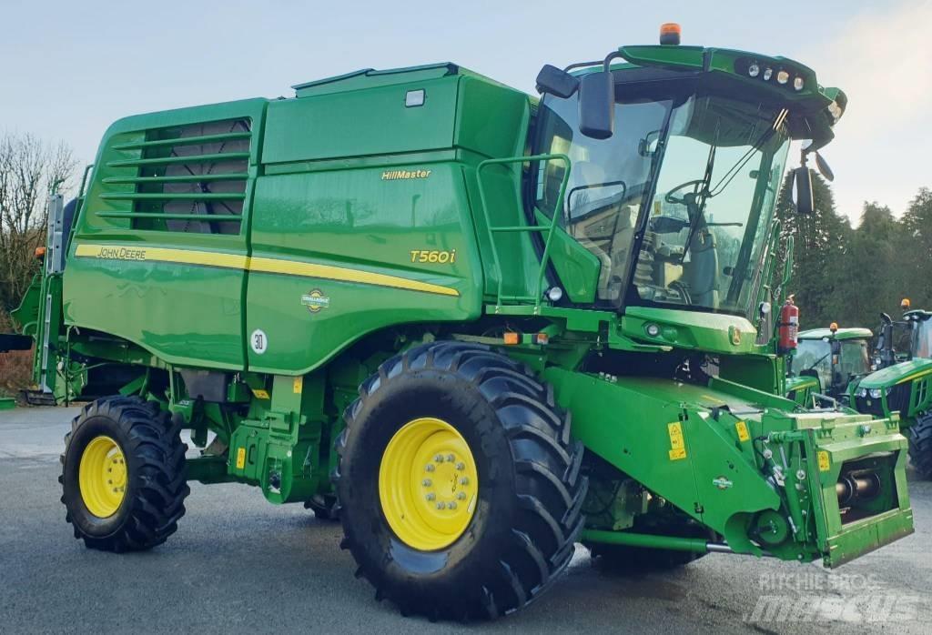 John Deere T 560 i Kombajny zbożowe