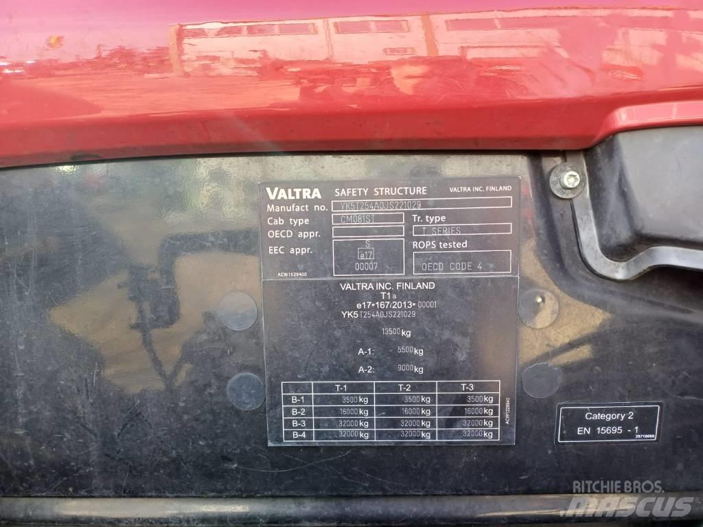 Valtra T 254 Ciągniki rolnicze