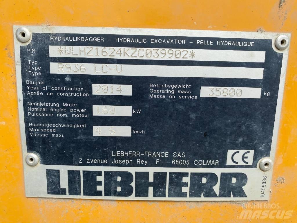 Liebherr R 936 LC Koparki gąsienicowe