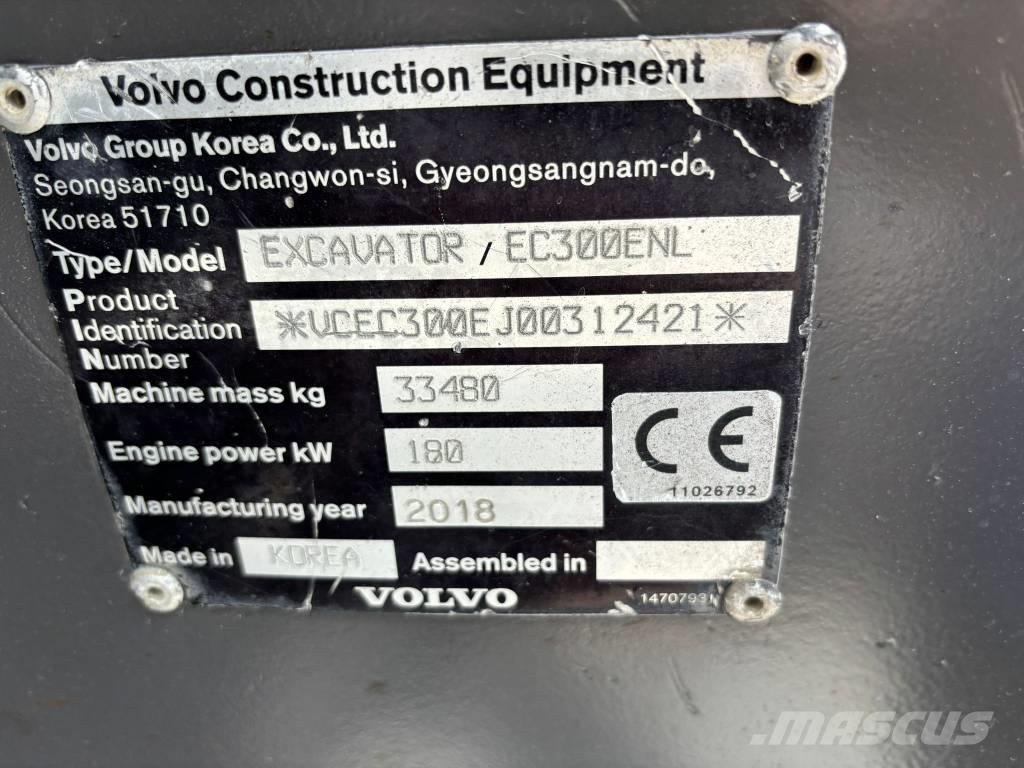 Volvo EC300 ENL Koparki gąsienicowe