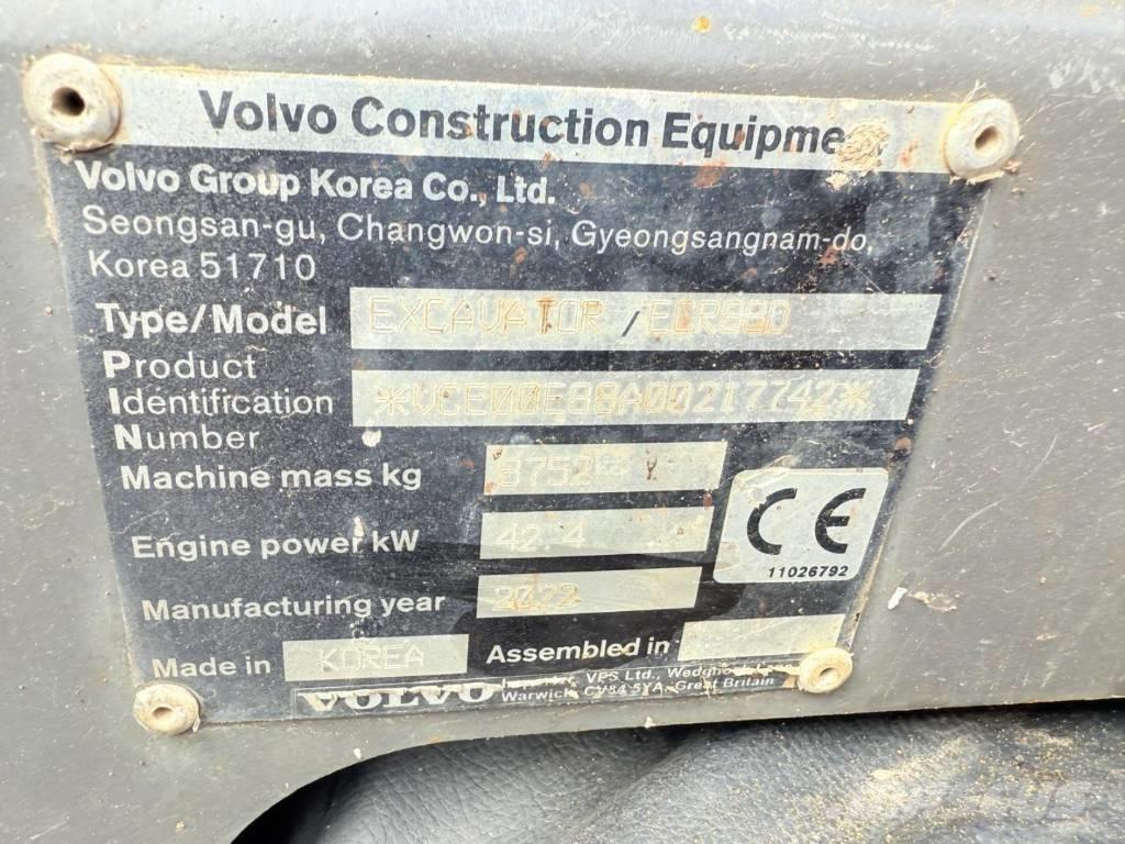 Volvo ECR 88 D PRO Midikoparki  7t - 12t