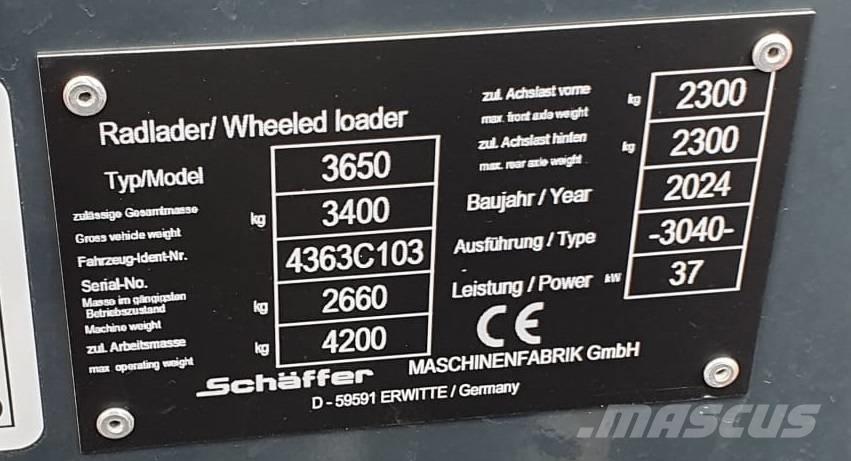 Schäffer 3650 Miniładowarki