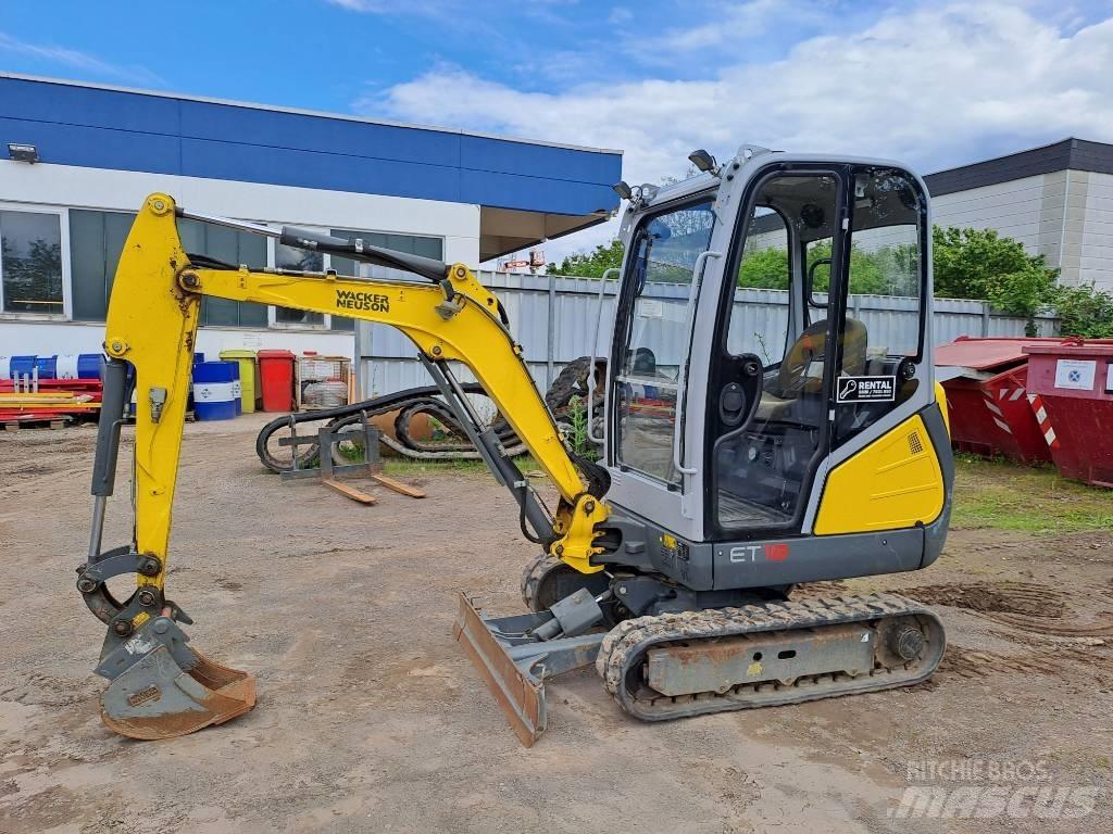 Wacker Neuson ET18 Koparki gąsienicowe