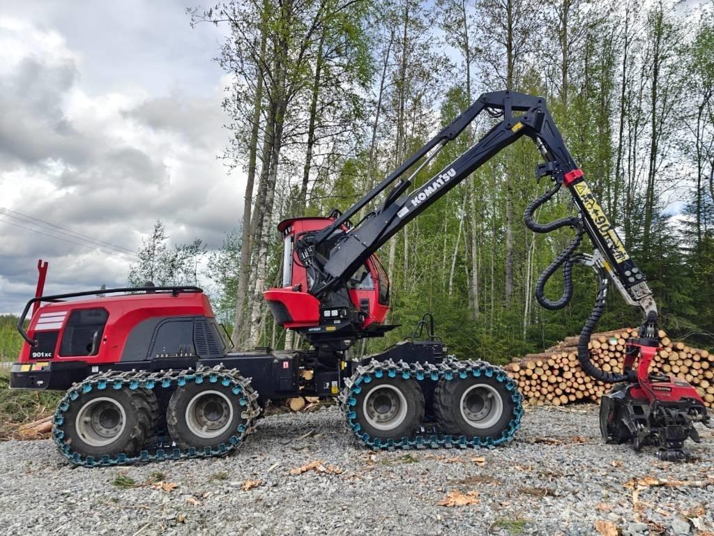 Komatsu 901 XC Harwestery