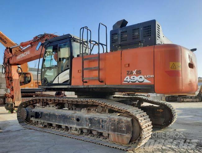 Hitachi ZX 490 Koparki gąsienicowe