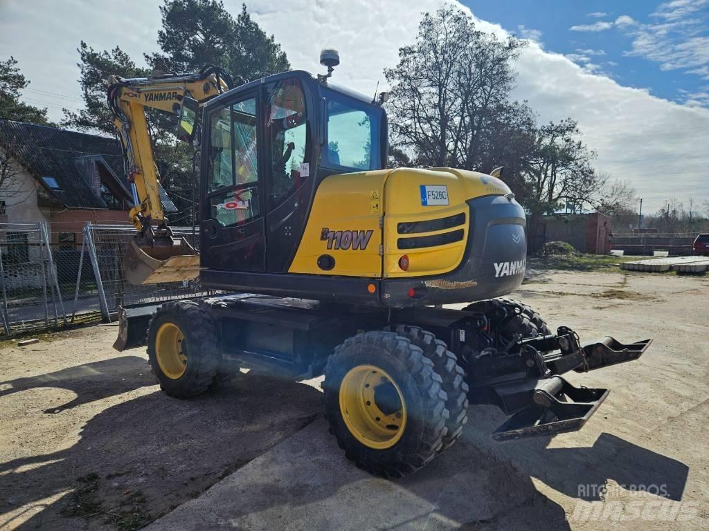Yanmar B 110 W Koparko-ładowarki