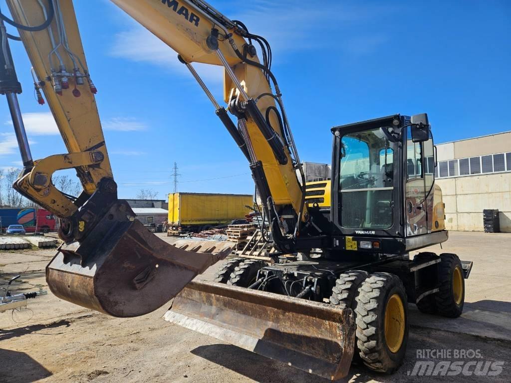 Yanmar B 110 W Koparko-ładowarki
