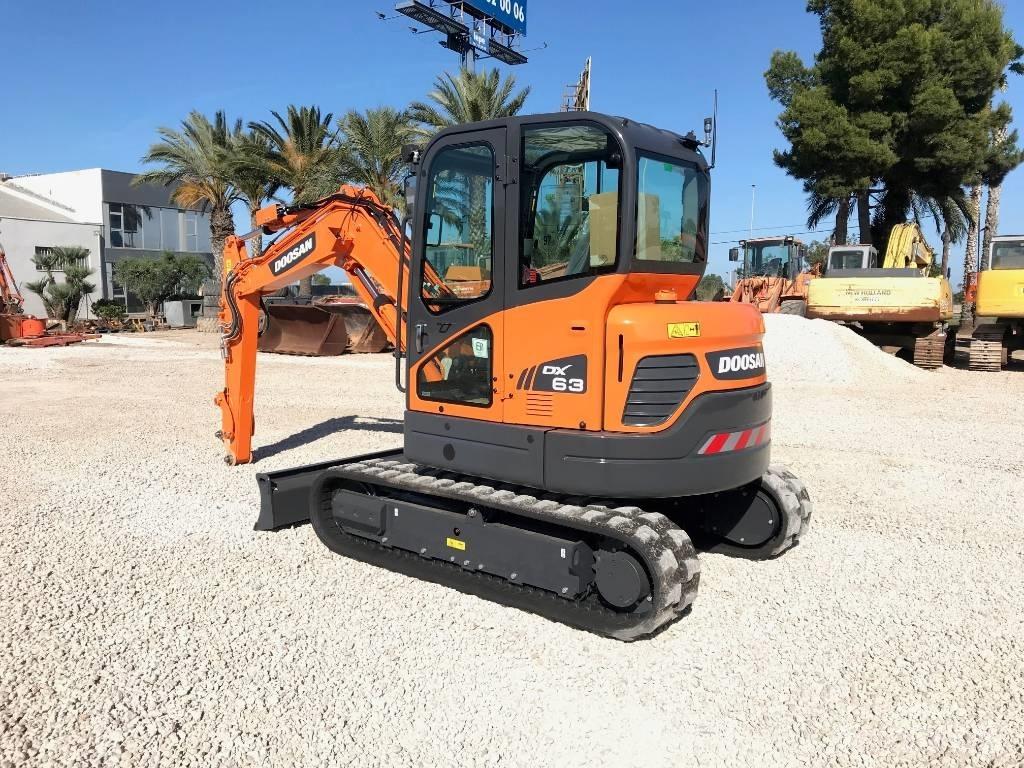 Doosan DX 63-3 Minikoparki