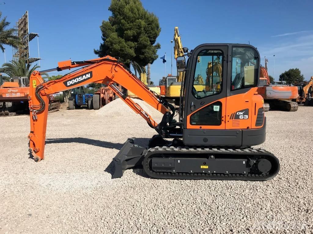 Doosan DX 63-3 Minikoparki