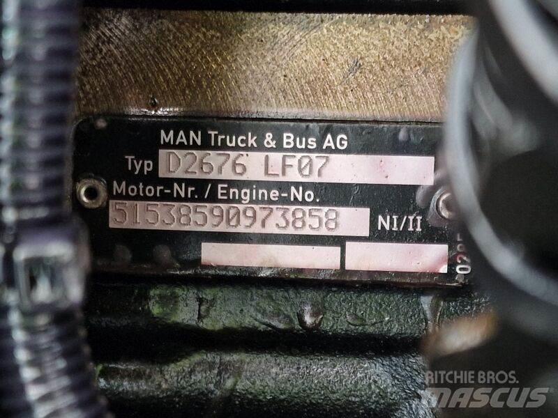 MAN D2676 LF07 Silniki