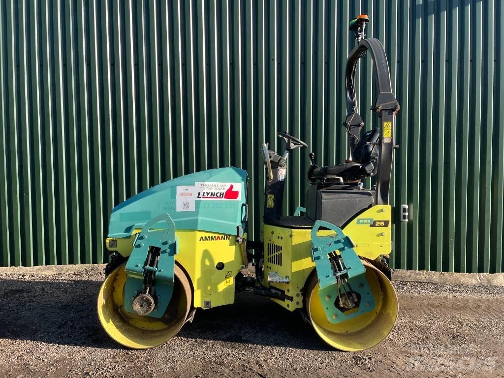 Ammann ARX 26 Walce dwubębnowe