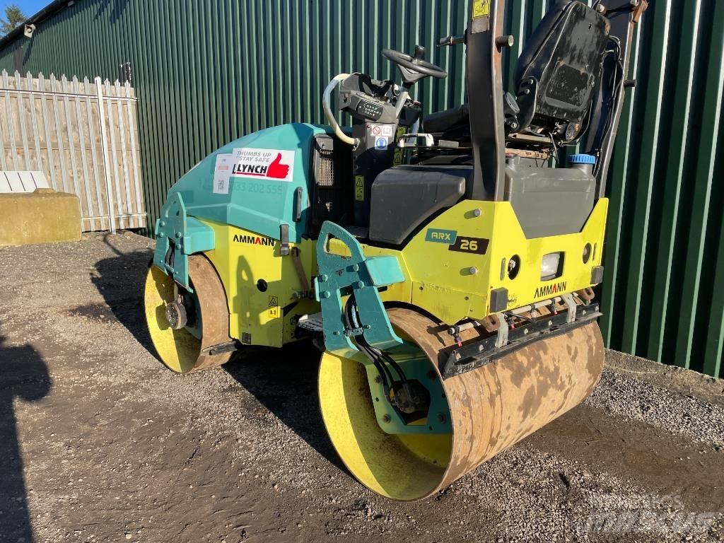 Ammann ARX 26 Walce dwubębnowe