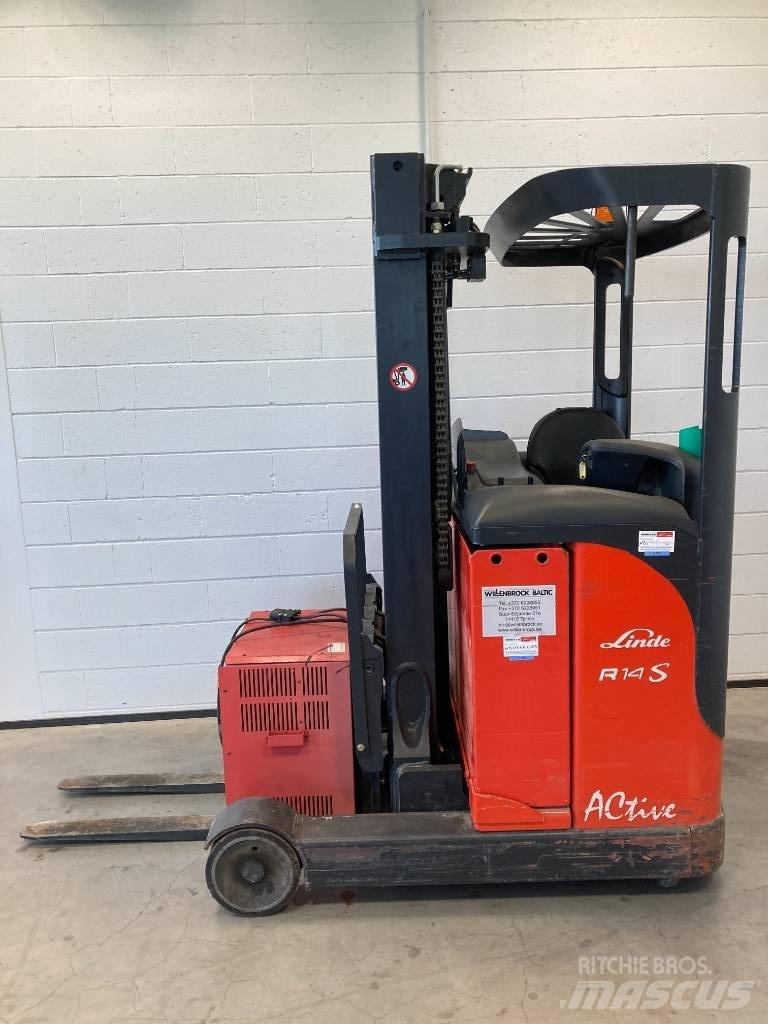 Linde R14S/115 Wózki widłowe wysokiego składowania