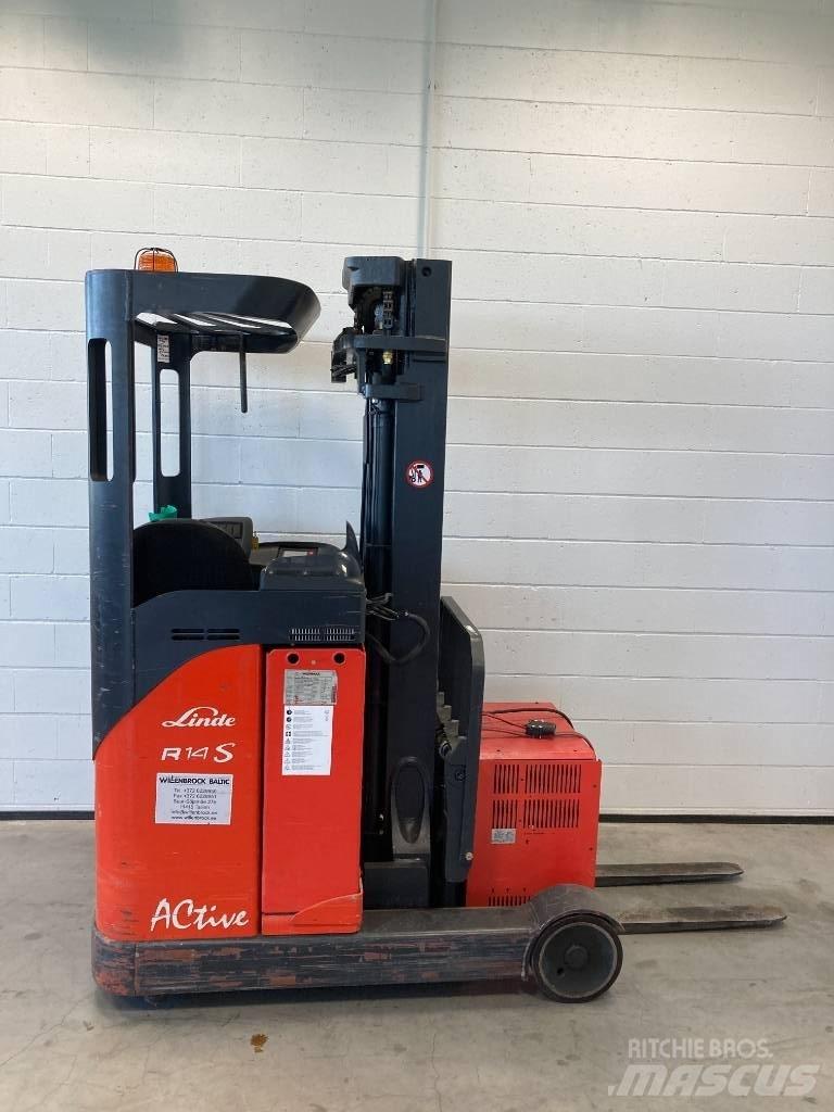 Linde R14S/115 Wózki widłowe wysokiego składowania